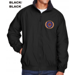 Harriton Fleece-Lined Nylon Jacket